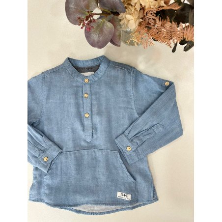 CAMISA COLOR VAQUERO