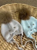 GORRO POM NATURAL