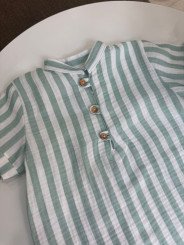 CAMISA ALAMARES RAYAS