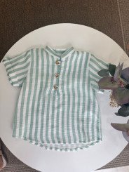 CAMISA ALAMARES RAYAS